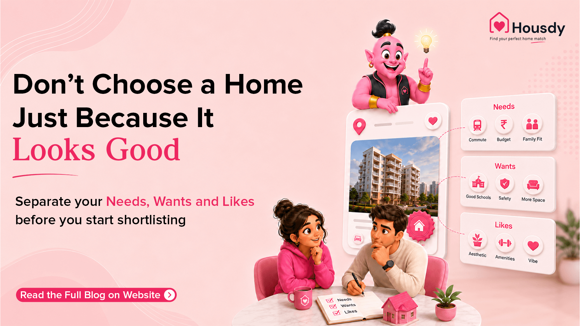 Need, Want, Like: A Smarter Home Search in Jaipur